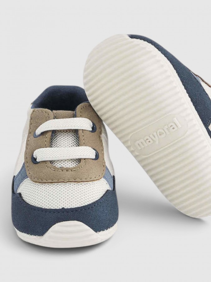 Tenis Unisex Bebé Azul Mayoral