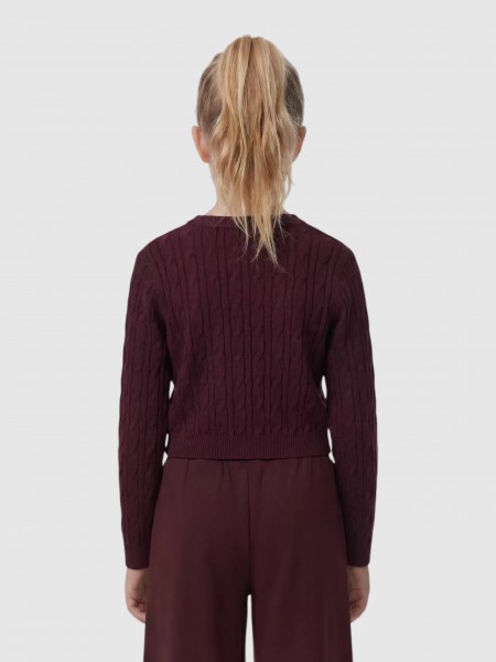 Camisola Guess Menina Crop Ls Sweater