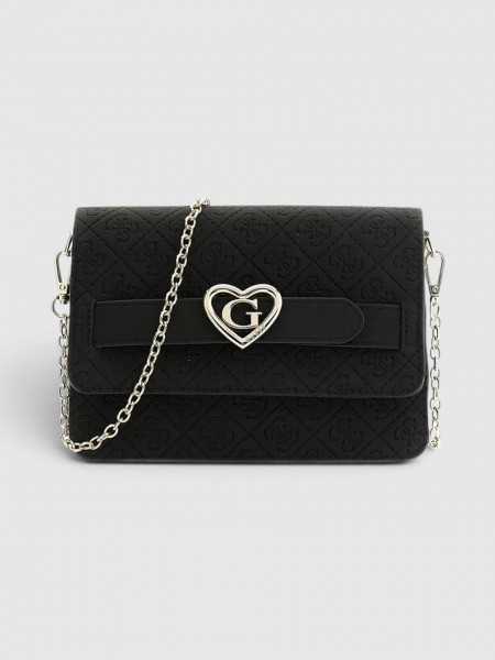 Mala Guess Menina Crossbody Flap Bag 4G