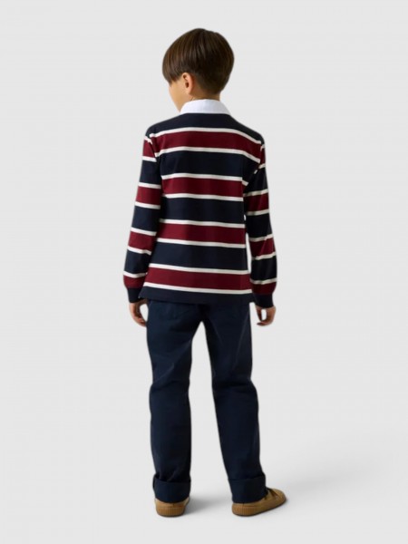 Polo Guess Menino Heavy Jersey Ls Polo