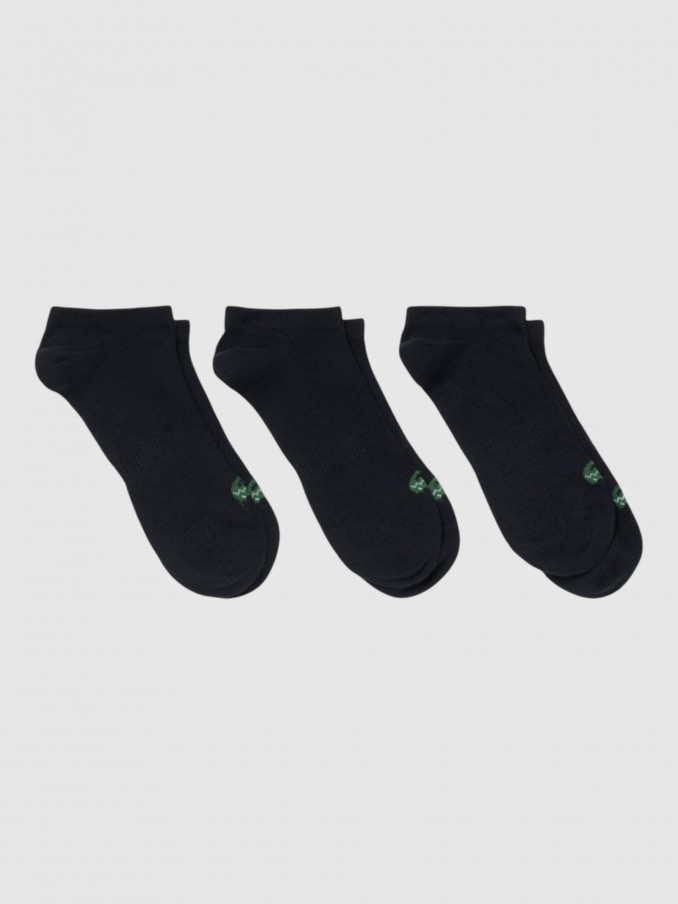 Socks Man Black Lacoste