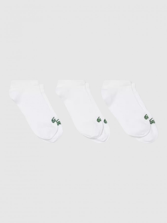 Socks Man White Lacoste