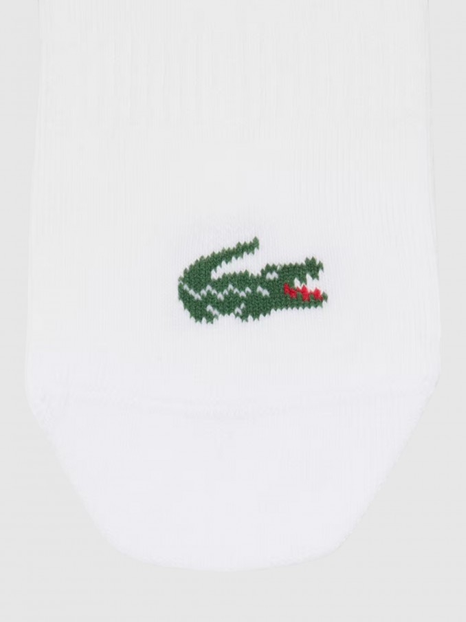 Socks Man White Lacoste