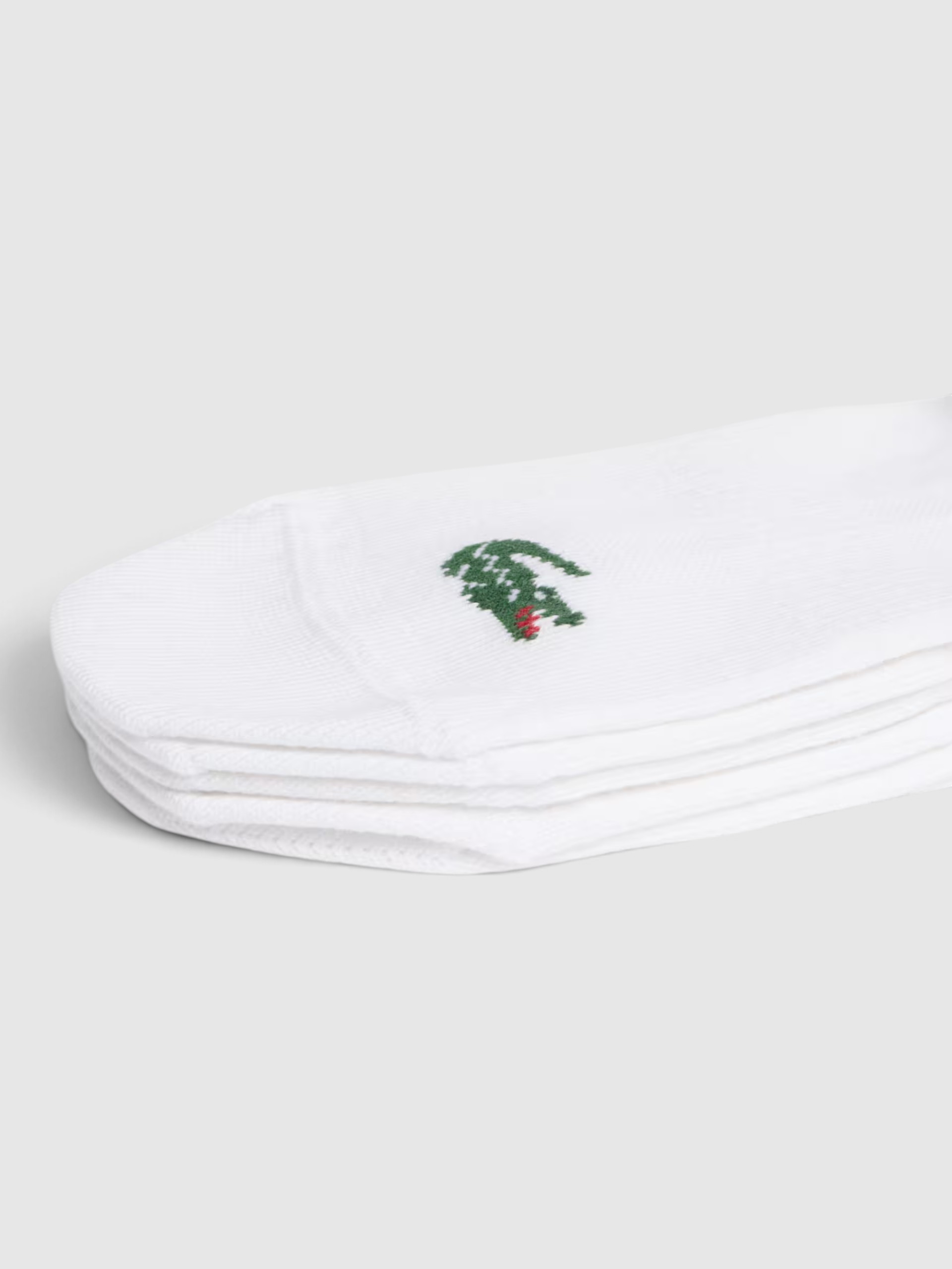 Calcetines Hombre Blanco Lacoste