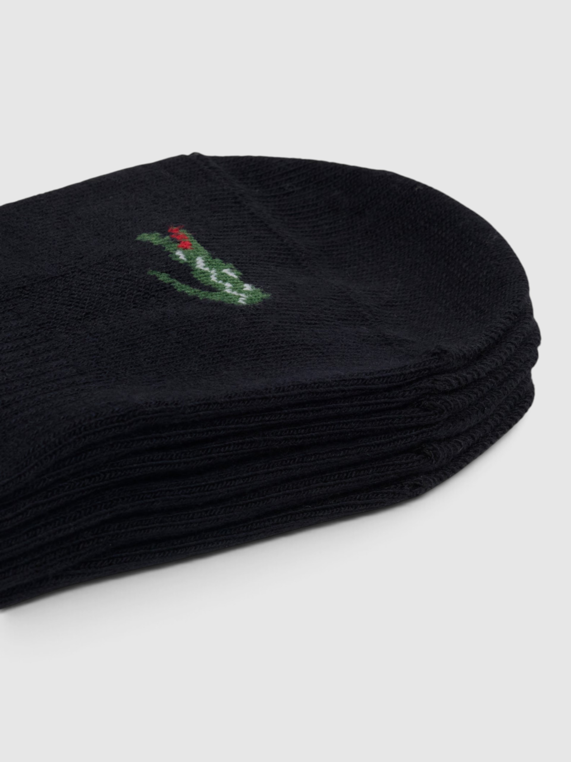 Socks Man Black Lacoste