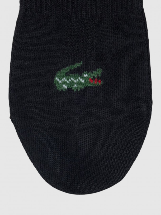 Socks Man Black Lacoste
