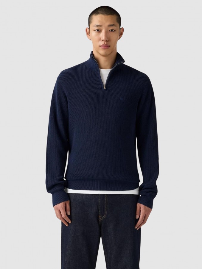 Pullover Man Navy Blue Levis