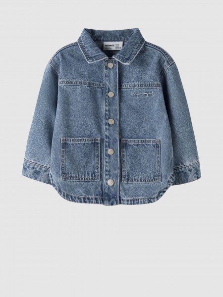 Casaco Name It Menina Nmfluna Glitter Dnm Jacket 4577-Im L