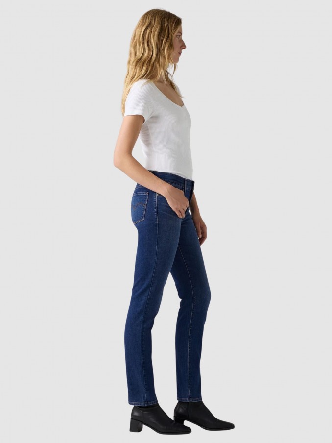 Jeans Woman Dark Jeans Levis