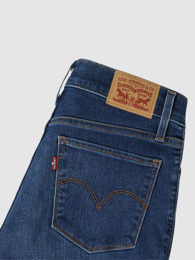 Jeans Woman Dark Jeans Levis
