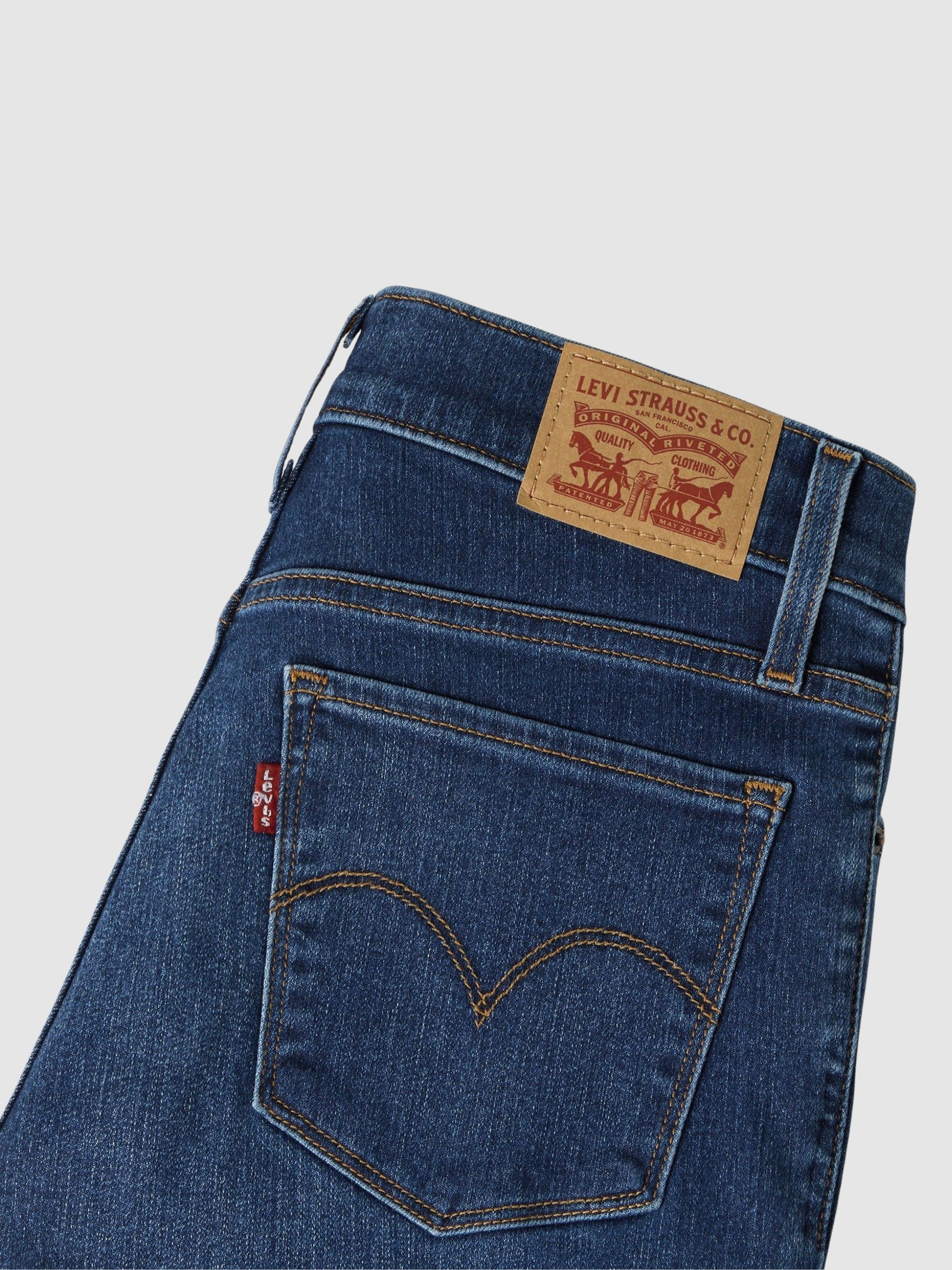 Jeans Woman Dark Jeans Levis