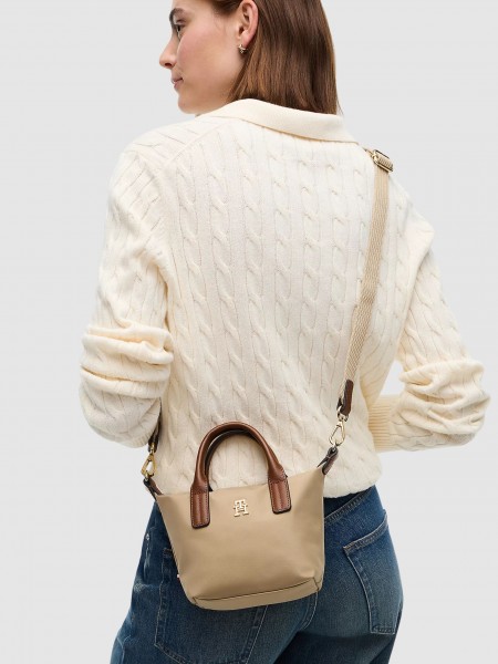 Mala Tommy Hilfiger Mulher Popette Micro Tote