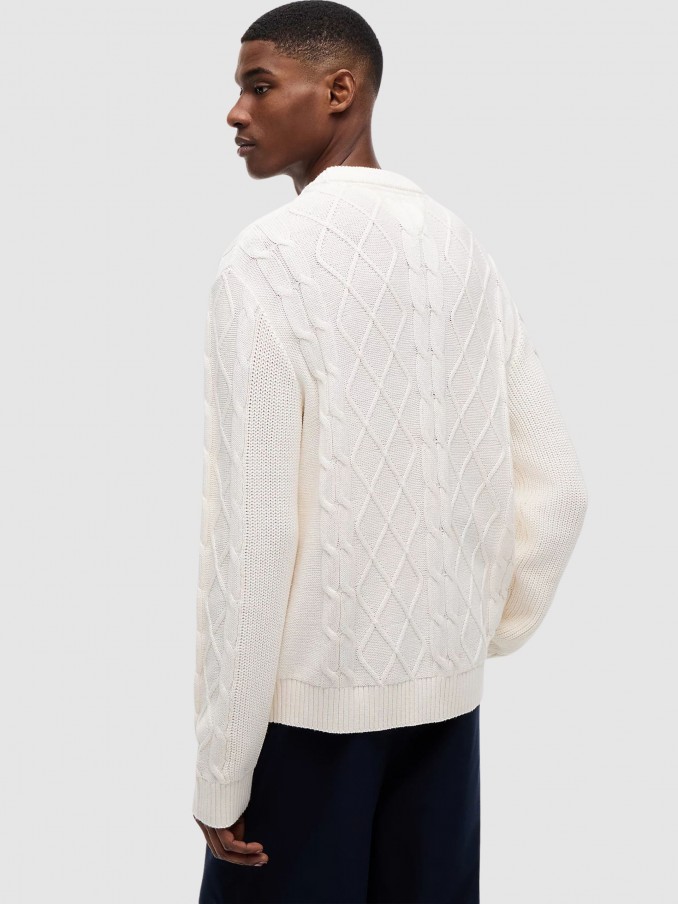 Pullover Man Cream Tommy Jeans