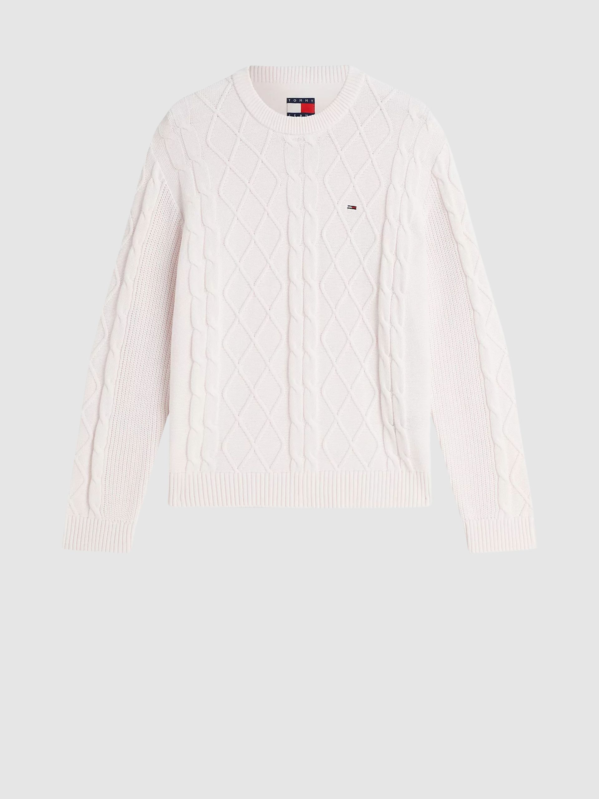 Pullover Man Cream Tommy Jeans