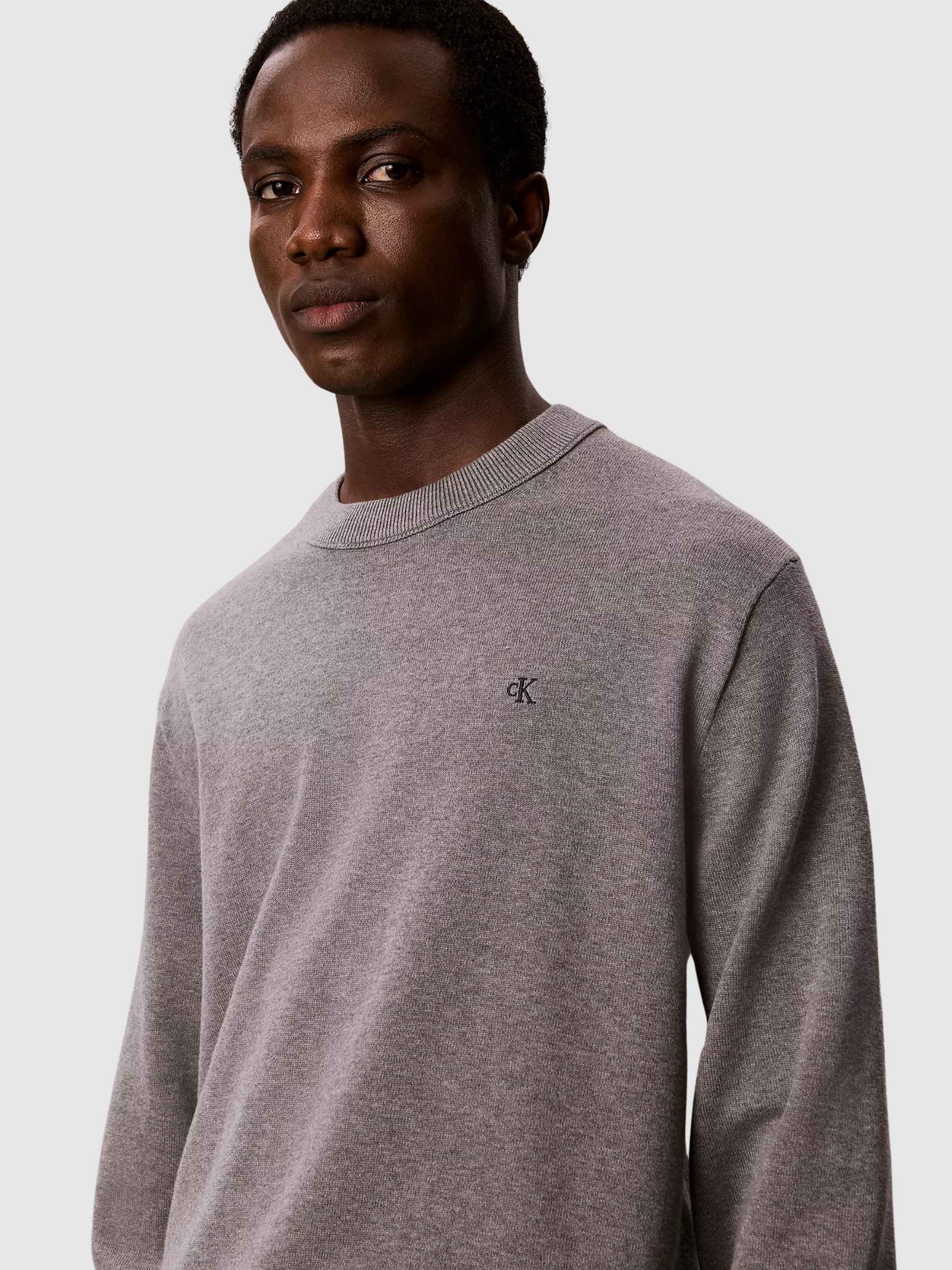 Pullover Man Grey Calvin Klein