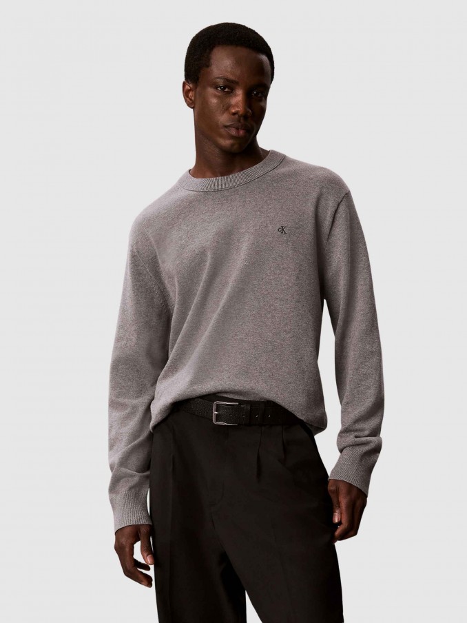 Pullover Man Grey Calvin Klein