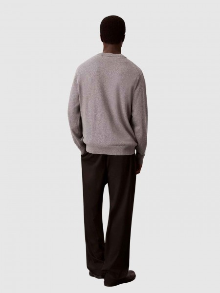 Pullover Man Grey Calvin Klein