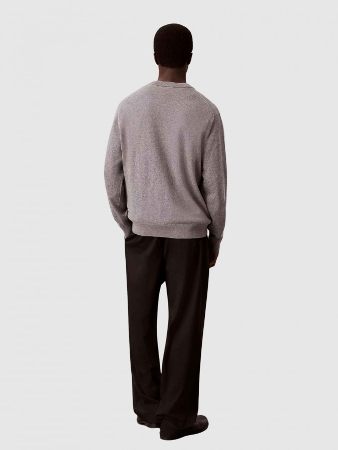 Pullover Man Grey Calvin Klein