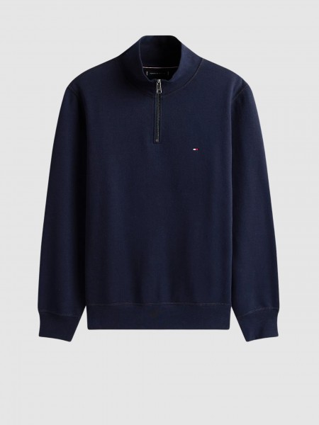 Polo Tommy Hilfiger Homem Essential Fleece 1/4 Zip
