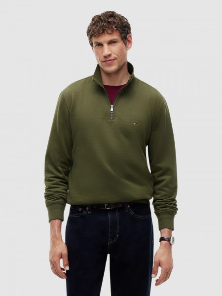 Polo Tommy Hilfiger Homem Essential Fleece 1/4 Zip