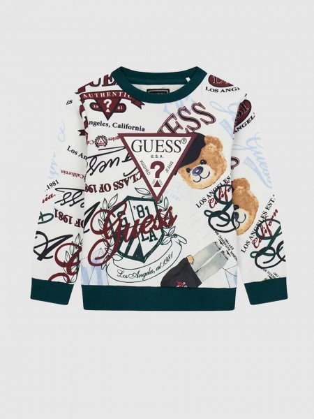Sweatshirt Guess Menino Ls Active Top