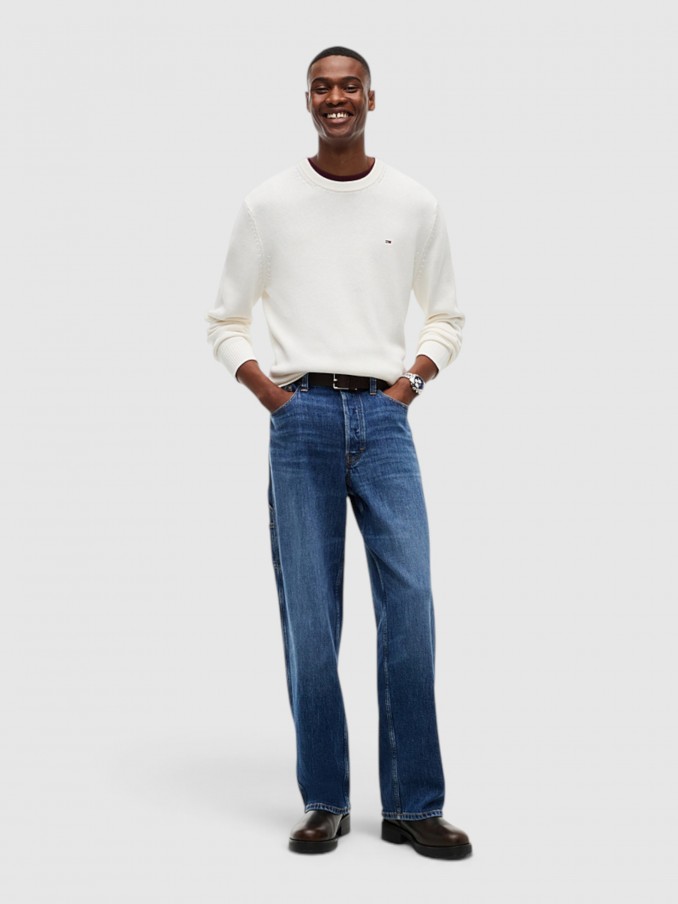 Nightgown Man Cream Tommy Jeans