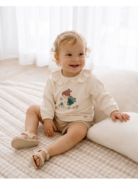 Camisola Mayoral Menina Camiseta M/comp Cl�ssica