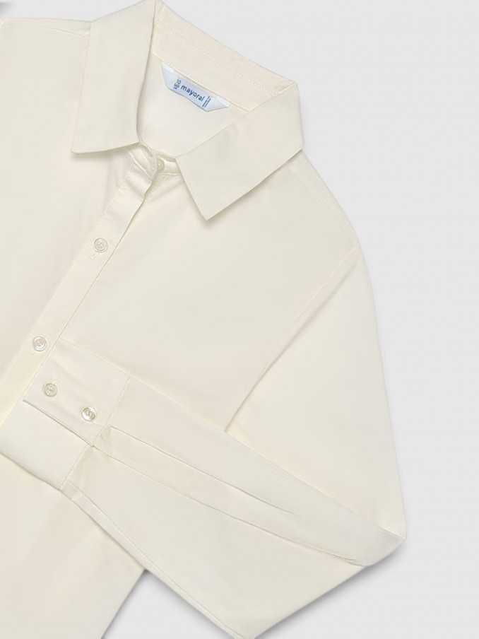 Conjunto Niña Crema Mayoral