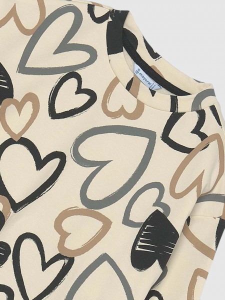 Sweatshirt Mayoral Menina Sweat Estampada