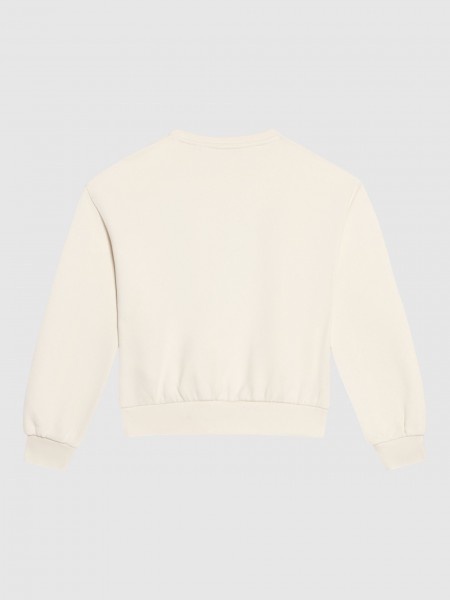 Sweatshirt Guess Menina Relaxed Midi Ls Active Top