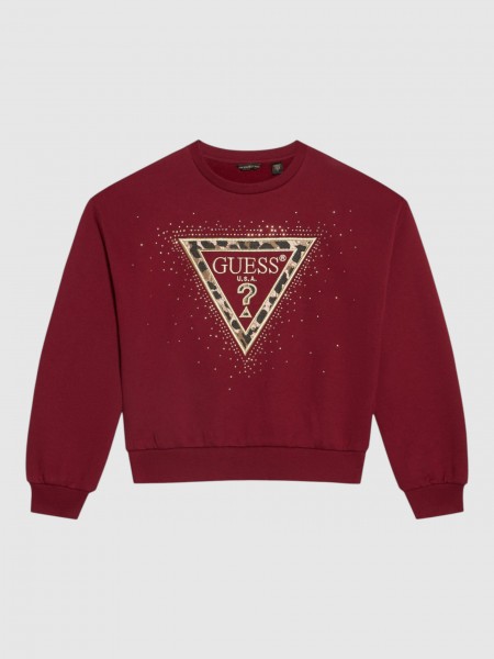 Sweatshirt Guess Menina Relaxed Midi Ls Active Top