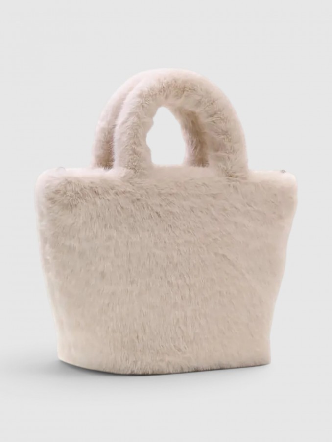 Mala Guess Menina Faux Fur Tote Bag