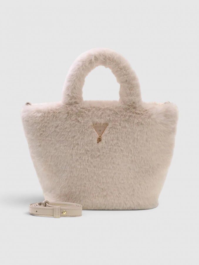 Mala Guess Menina Faux Fur Tote Bag