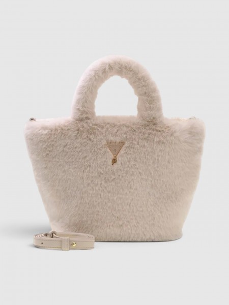Mala Guess Menina Faux Fur Tote Bag