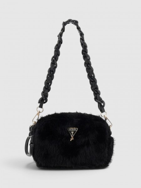 Mala Guess Menina Faux Fur Camera Bag