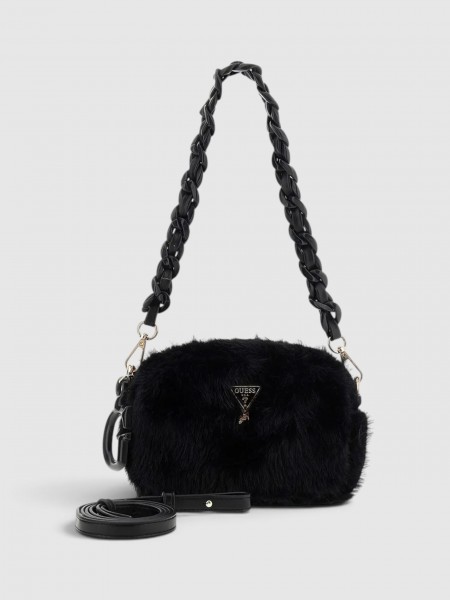 Mala Guess Menina Faux Fur Camera Bag