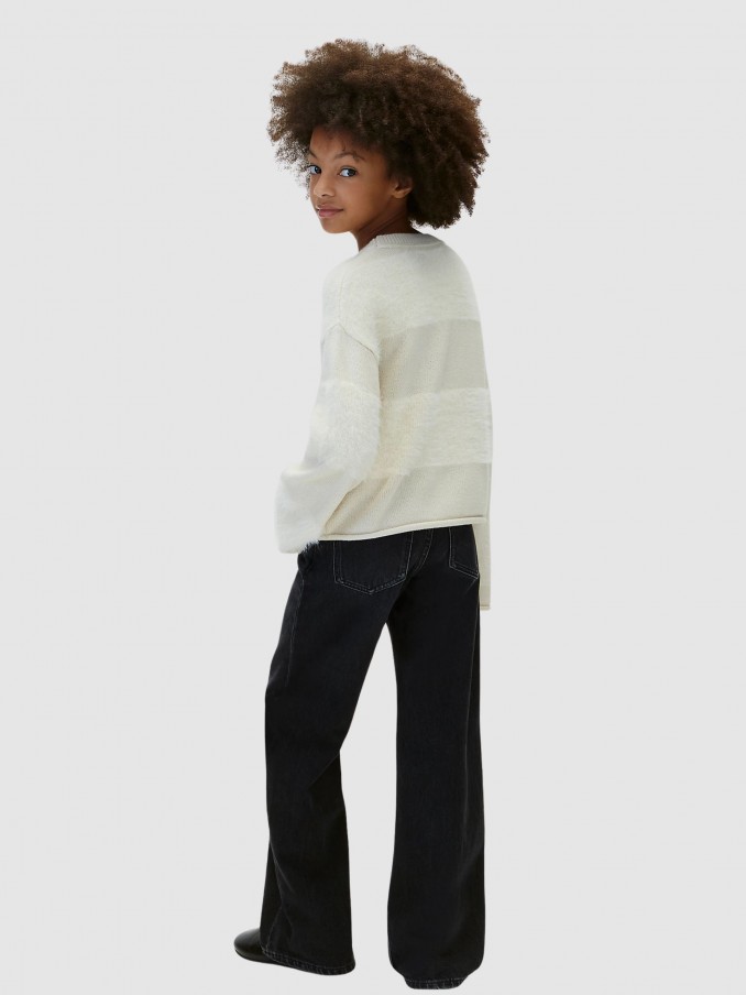 Jeans Niña Negro Calvin Klein