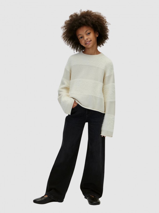 Jeans Niña Negro Calvin Klein