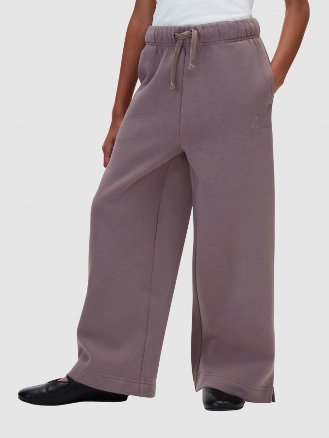 Pantalones Niña Marrón Calvin Klein