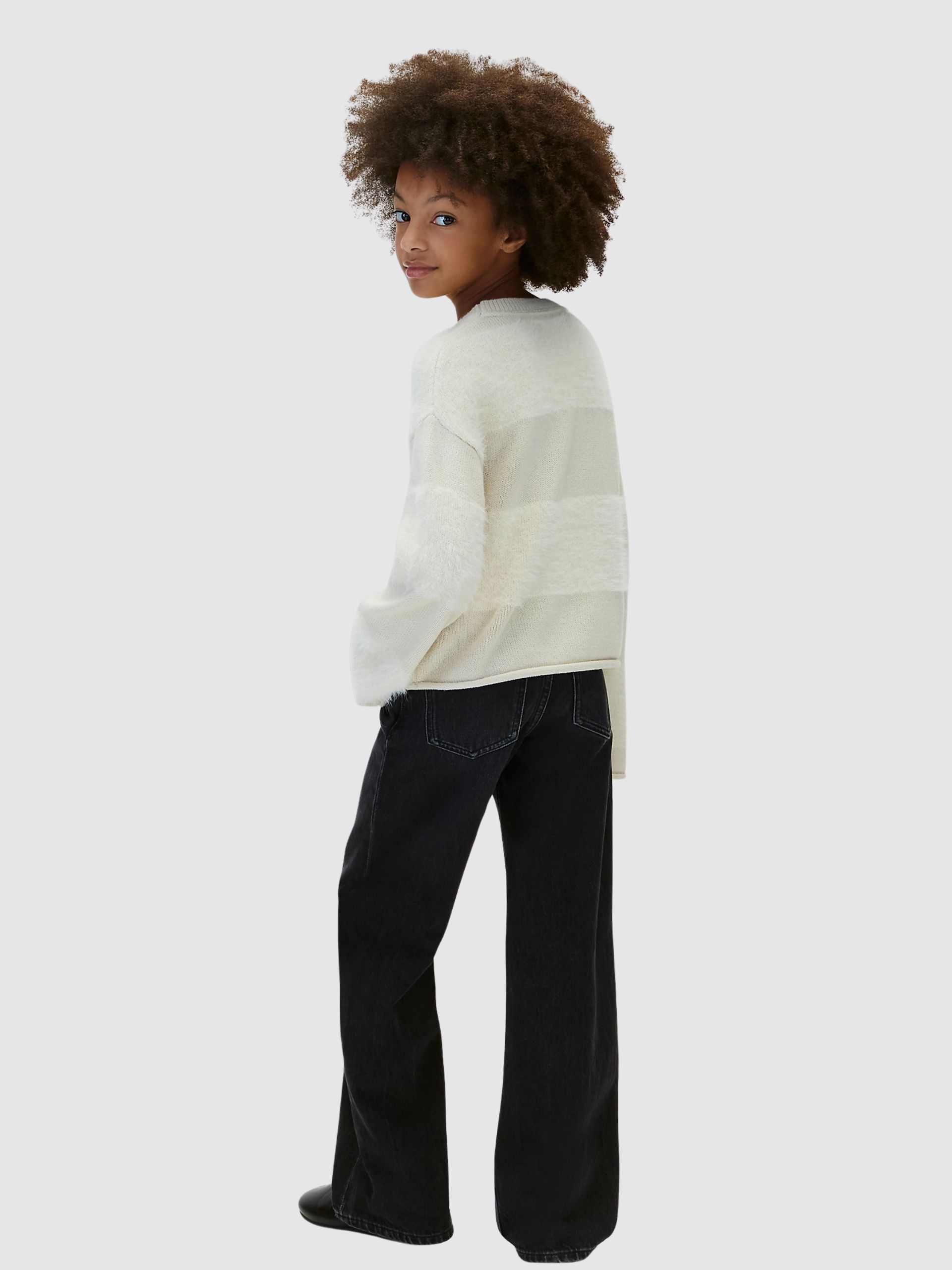 Jeans Niña Negro Calvin Klein