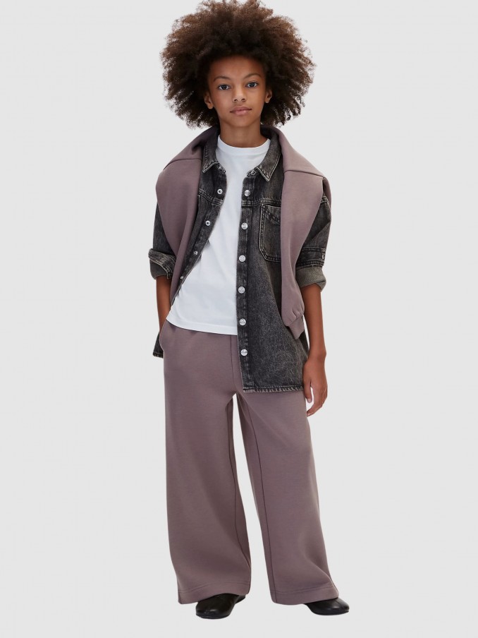Pantalones Niña Marrón Calvin Klein
