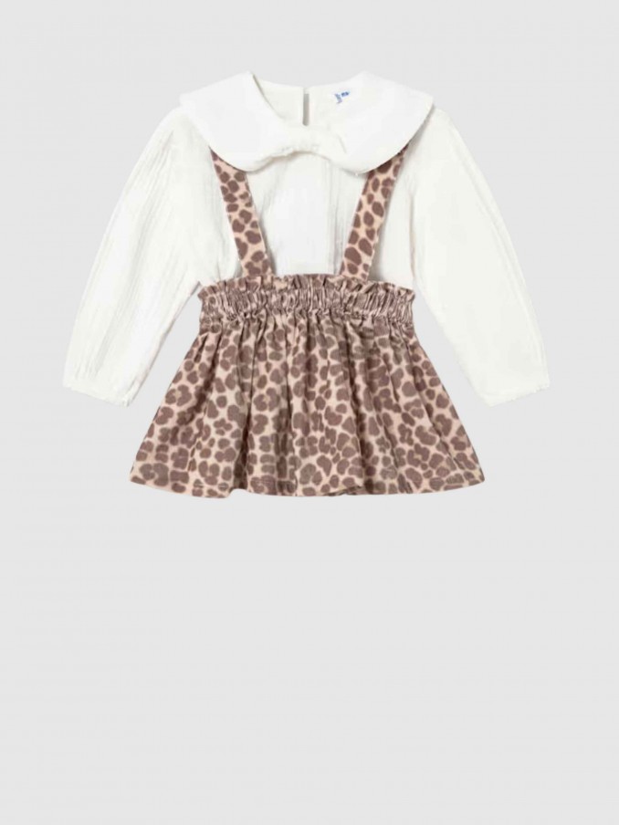 Set Baby Girl Beige Mayoral
