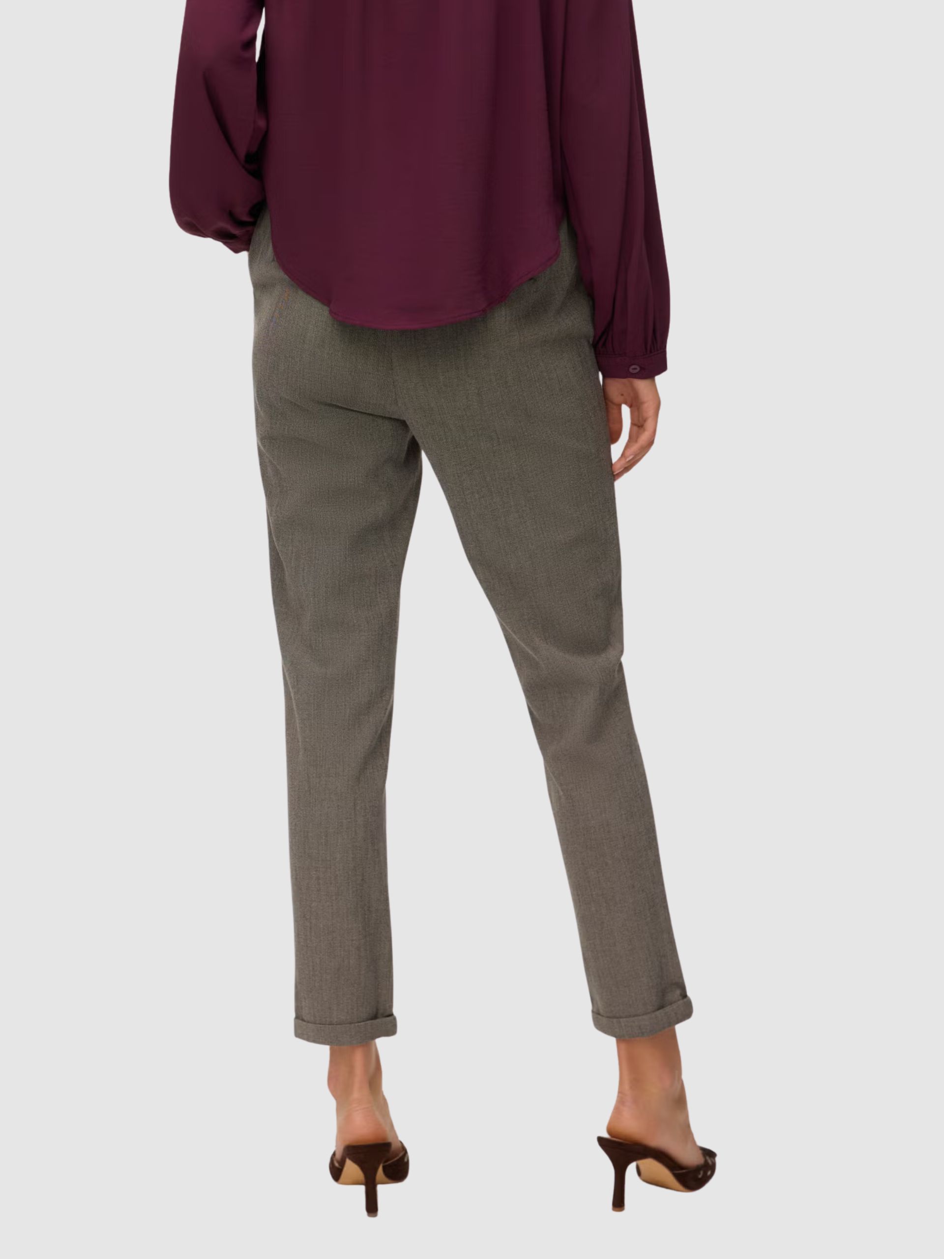 Pantalones Mujer Marrón Vero Moda