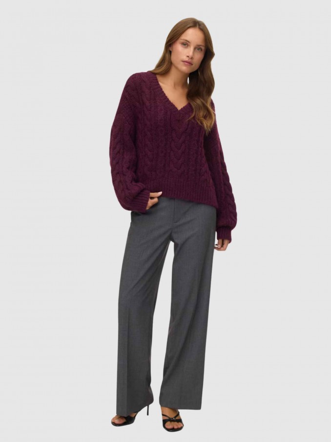 Pants Woman Dark Grey Vero Moda