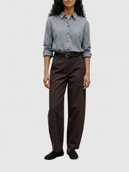 Pants Woman Dark Brown Vero Moda