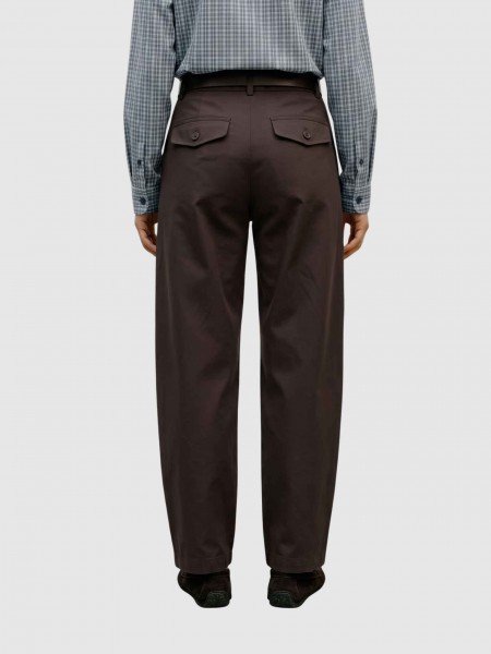 Pants Woman Dark Brown Vero Moda