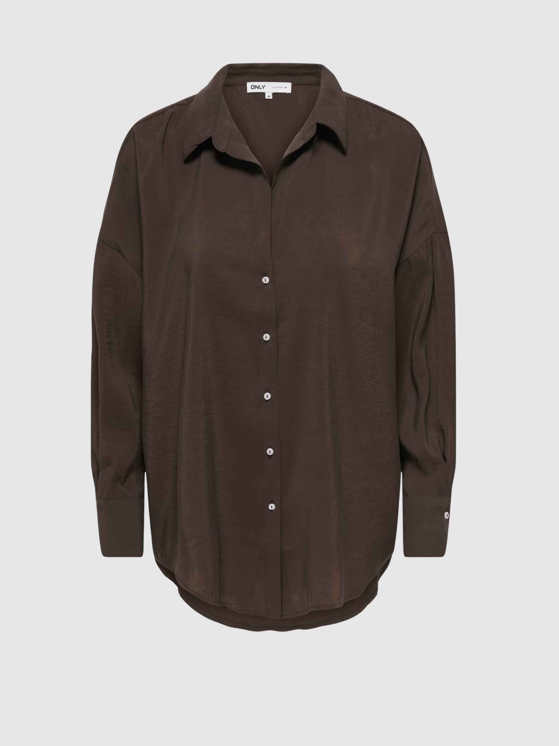 Shirt Woman Dark Brown Only