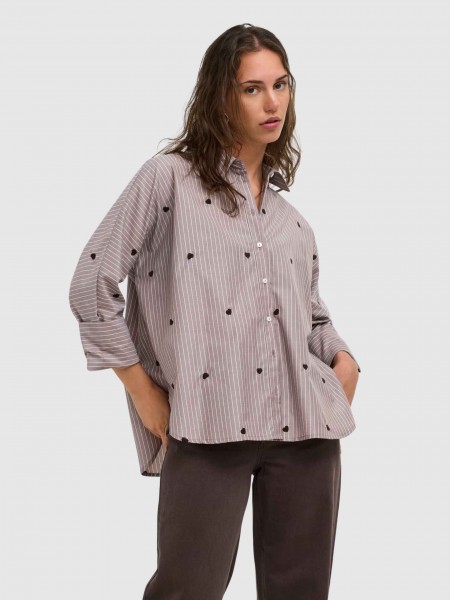 Camisa Only Mulher New Lina Camisa Only Mulher New Lina