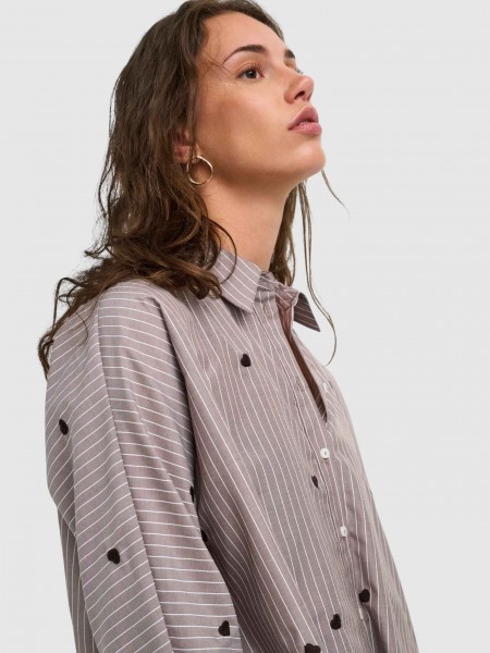 Camisa Only Mulher New Lina