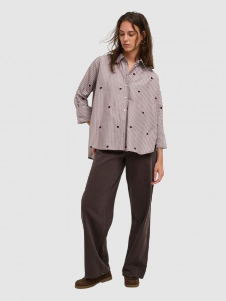 Camisa Only Mulher New Lina
